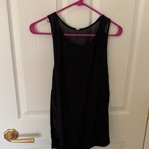 lululemon athletica Black Tank Top
